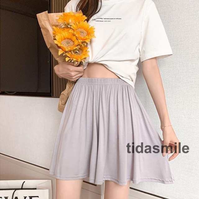 ハーフパンツ レディース キュロット 夏 ショートパンツ モダール キュロットスカート 5分丈 体型カバー 短パン ゆったり ストレスフリー ソフト どんなトップスと組み合わせてもお洒落、着痩せ効果抜