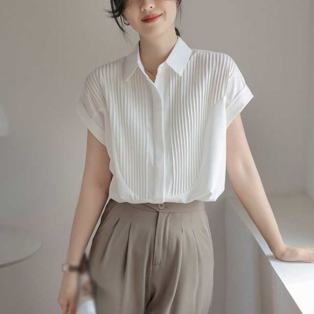 ブラウス 50代服レディース夏服ブラウス 脚長効果 ウエストリボン フォーマル大きいサイズ 春服 オーバーサイズシャツ 小花柄 おしゃれカジュアル フリルスリーブ 女の子